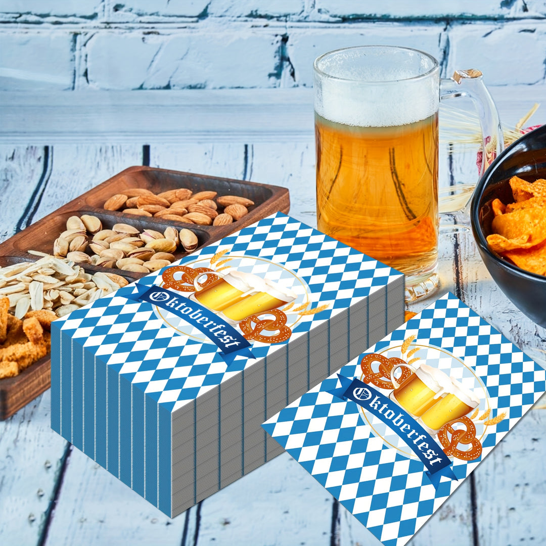 Papier Servietten (120 Stück) – WiesnServus Oktoberfest 2025