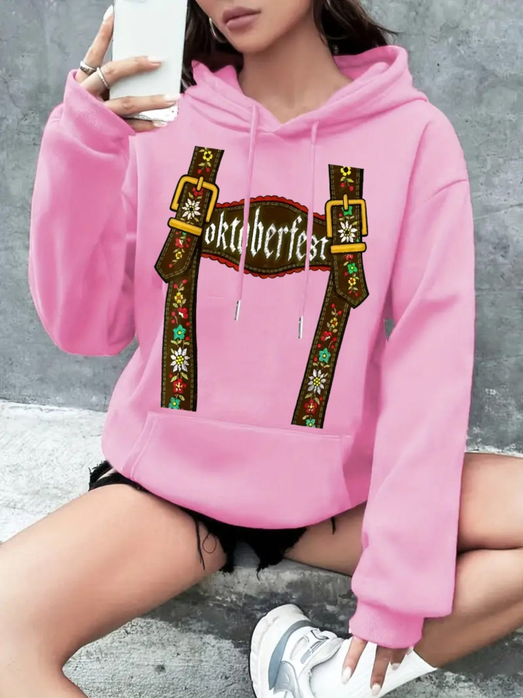 Traditioneller Damen Hoodie – Katharina Oktoberfest 2025