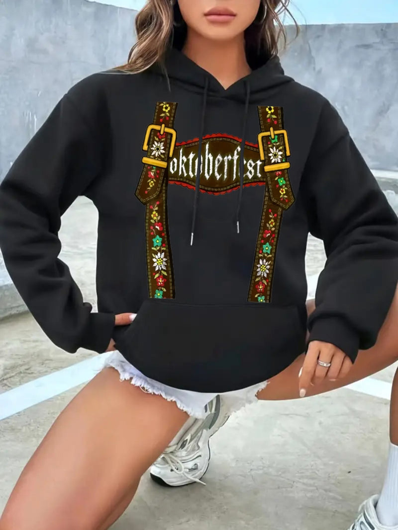 Traditioneller Damen Hoodie – Katharina Oktoberfest 2025