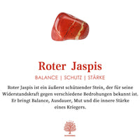 Roter Jaspis Stein, Balance, Schutz, Stärke, Heilstein, roter Edelstein, spirituelle Bedeutung.