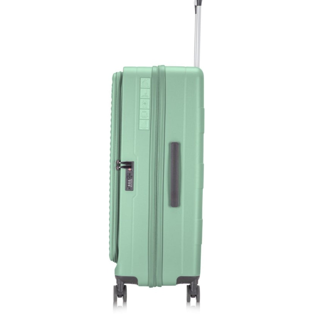 2-teilige Hartschalen-Kofferset mit Laptopfach – Berlin