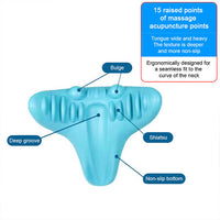 Ergonomisches Nackenmassagekissen ohne Strom – NeckEase Stretch