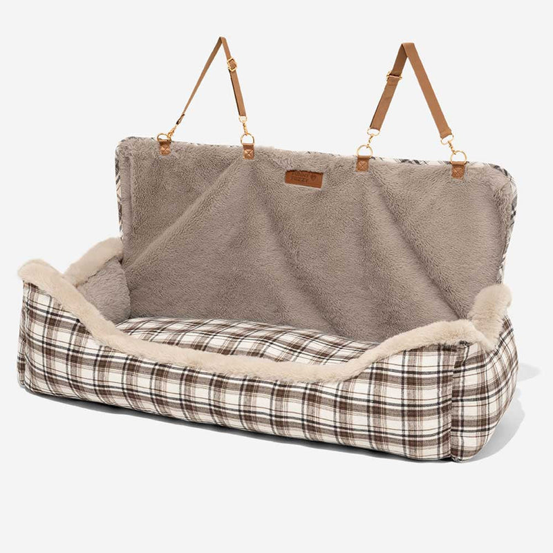 Plüsch-Autositz für Haustiere – RideSafe CozySeat