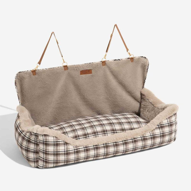 Plüsch-Autositz für Haustiere – RideSafe CozySeat