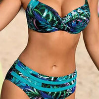 Trendy Bikini-Set mit Hoher Taille – Selina