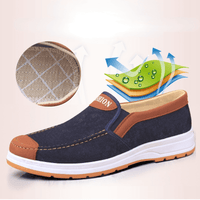 Herren Slip-On Canvas-Schuhe – Matteo Herbstedition