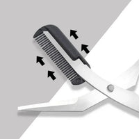 Augenbrauenschneider mit Kamm – TrimLuxe