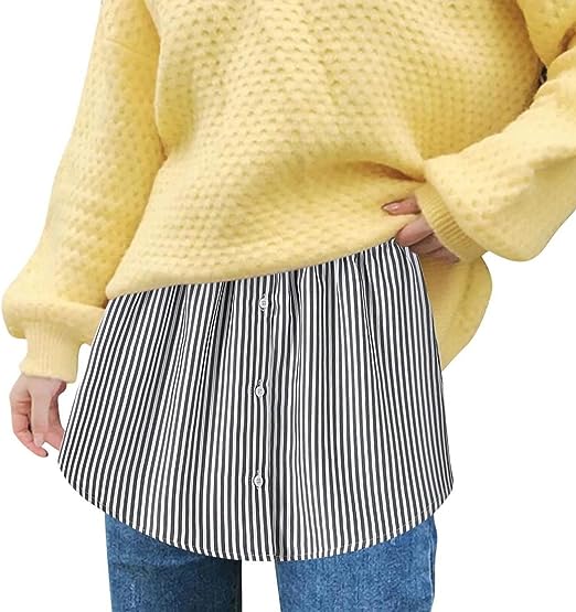 Damen Shirtverlängerer mit Elastischem Bund – Noelle