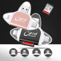 4-in-1 SD & TF Kartenleser - FlexPort