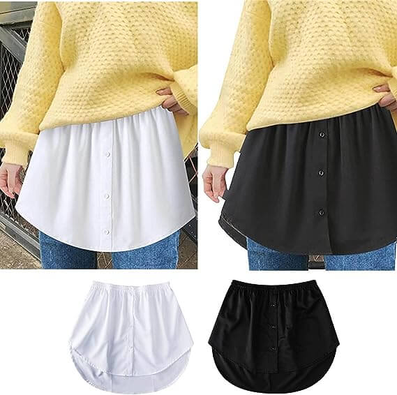 Damen Shirtverlängerer mit Elastischem Bund – Noelle