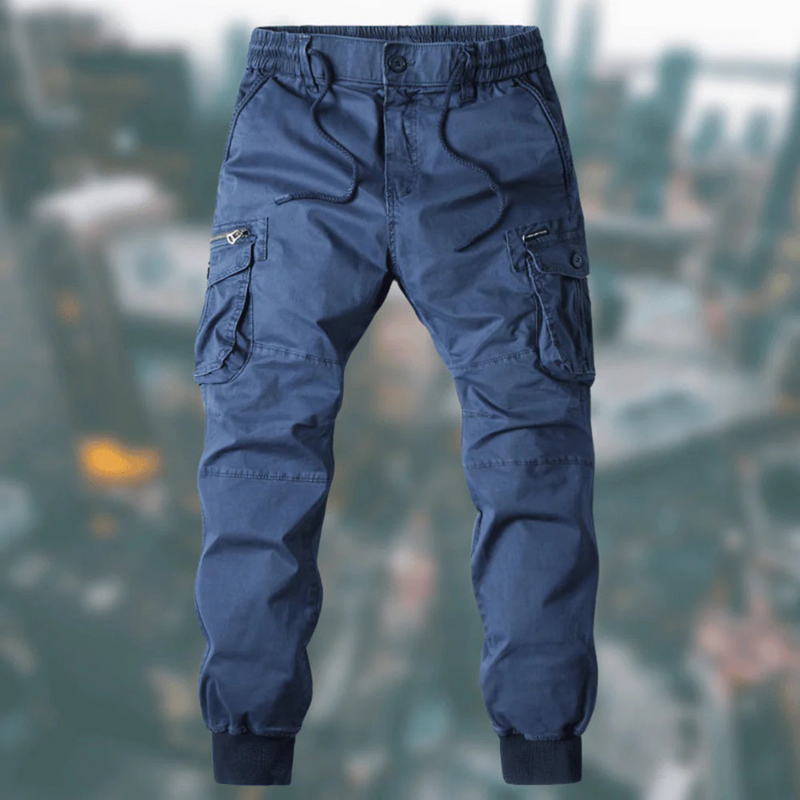 Herbstliche Lässige Herren Cargo-Joggerhose – Lukas
