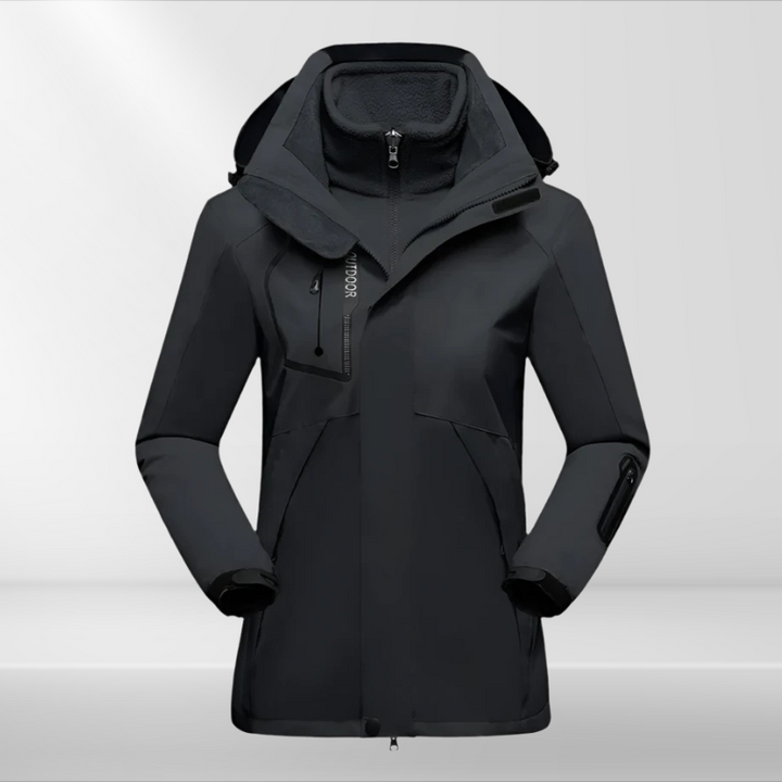 3-in-1 Winter-Outdoorjacke für Damen - Romy