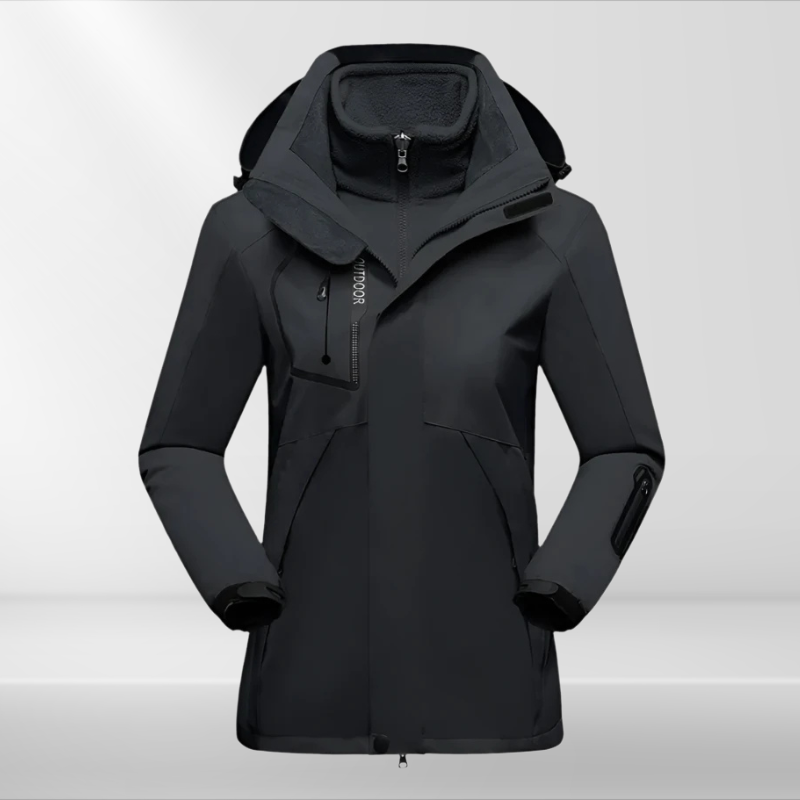 3-in-1 Winter-Outdoorjacke für Damen - Romy