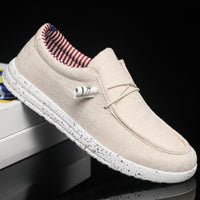 Stilvolle Canvas-Loafer für Herren - Milan, Herbst 2025 Edition