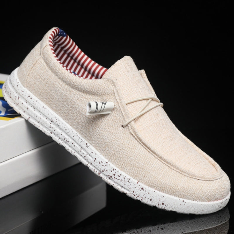 Stilvolle Canvas-Loafer für Herren - Milan, Herbst 2025 Edition