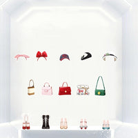 Magnetisches Anziehpuppen-Spielset für Kinder mit Outfits & Aufbewahrungsbox