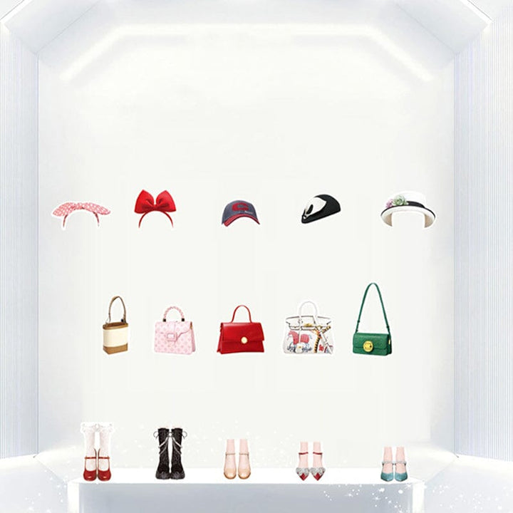 Magnetisches Anziehpuppen-Spielset für Kinder mit Outfits & Aufbewahrungsbox