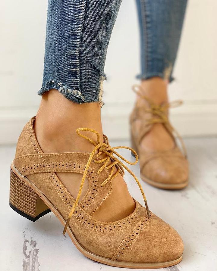 Herbstliche Orthopädische Vintage Damen Schuhe - Felina