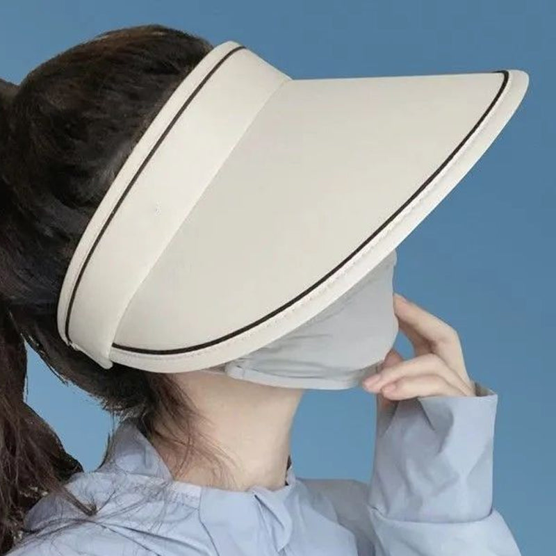 Trendiger Roll-up Sonnenhut mit Extraschutz – FoldSun Pro