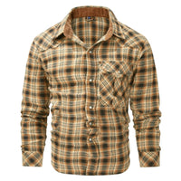 Kariertes Herrenhemd für Herbst & Winter – Tobias