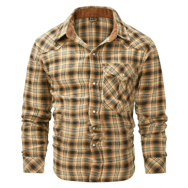 Kariertes Herrenhemd für Herbst & Winter – Tobias