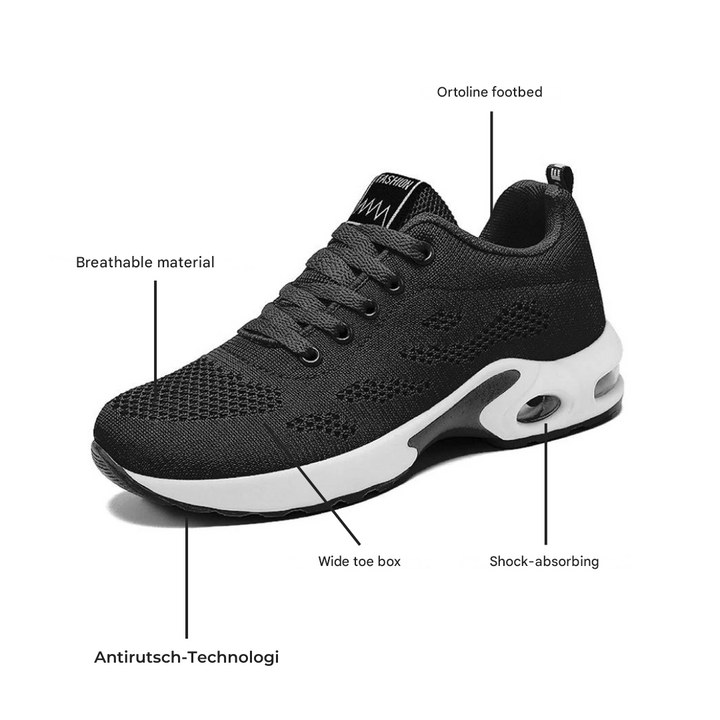 Bequeme & Atmungsaktive Orthopädische Damen-Sneaker – Marlene