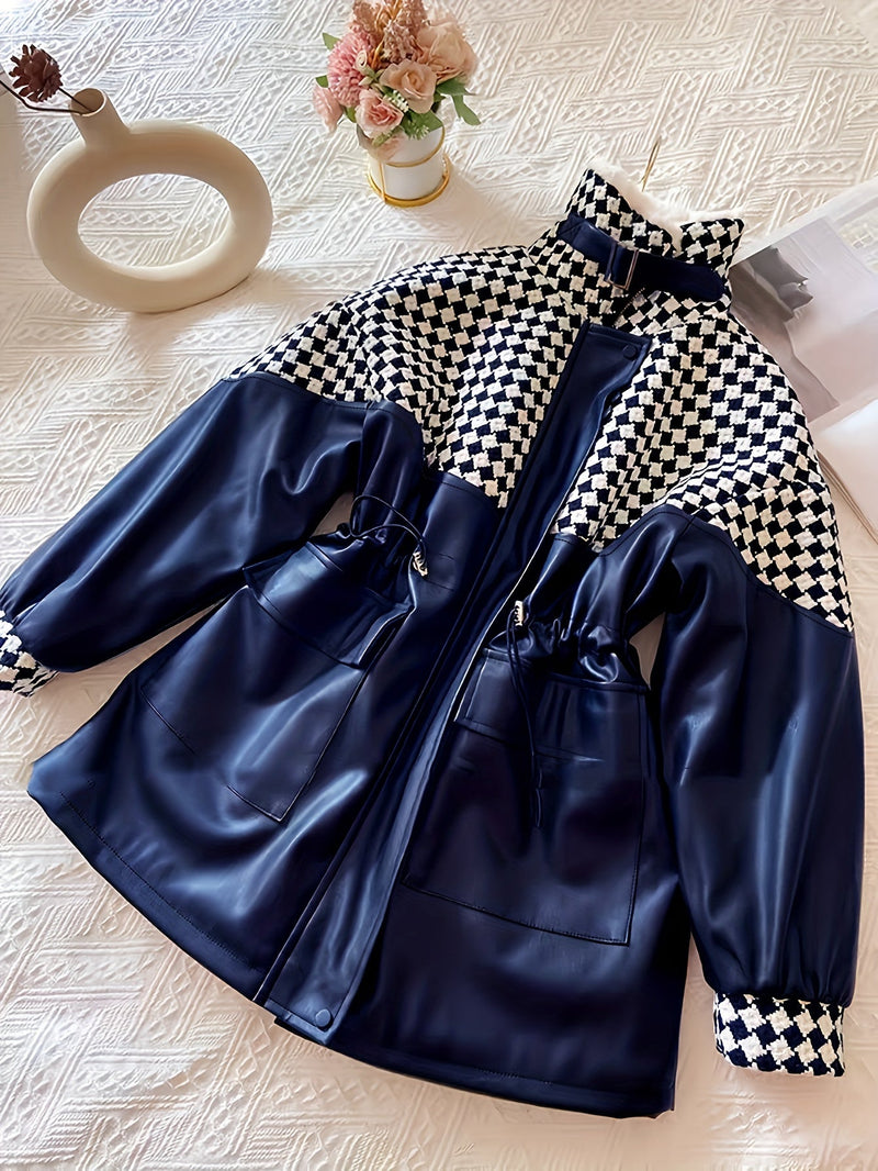 Damen Plüschjacke für Herbst & Winter – Maribel