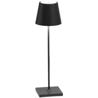 Schwarze Stehlampe, modernes Design, Metall, für Wohnzimmerbeleuchtung, minimalistisch.