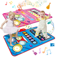 SoundSteps – 2-in-1 Musikalisches Spielmatte mit Klavier & Schlagzeug