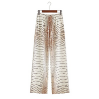 Weit geschnittene Sommerhose aus Chiffon – Liana