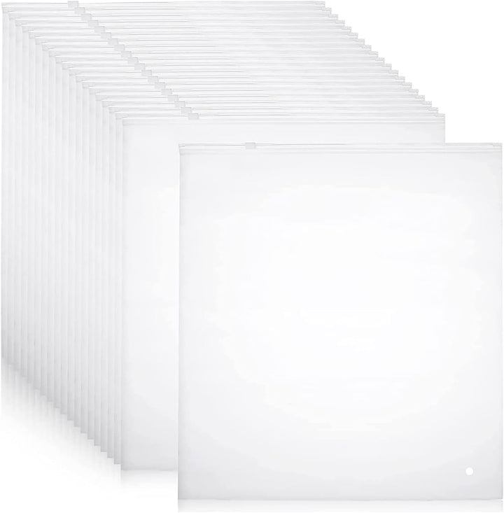 Vielseitige Gefrostete Zip-Aufbewahrungsbeutel – 20er-Pack Kunststoff-Kleiderschutzhüllen (Kaufe 2 Sets, erhalte 1 GRATIS)