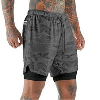 Herren Laufshorts mit doppeltem Layer – Mailand