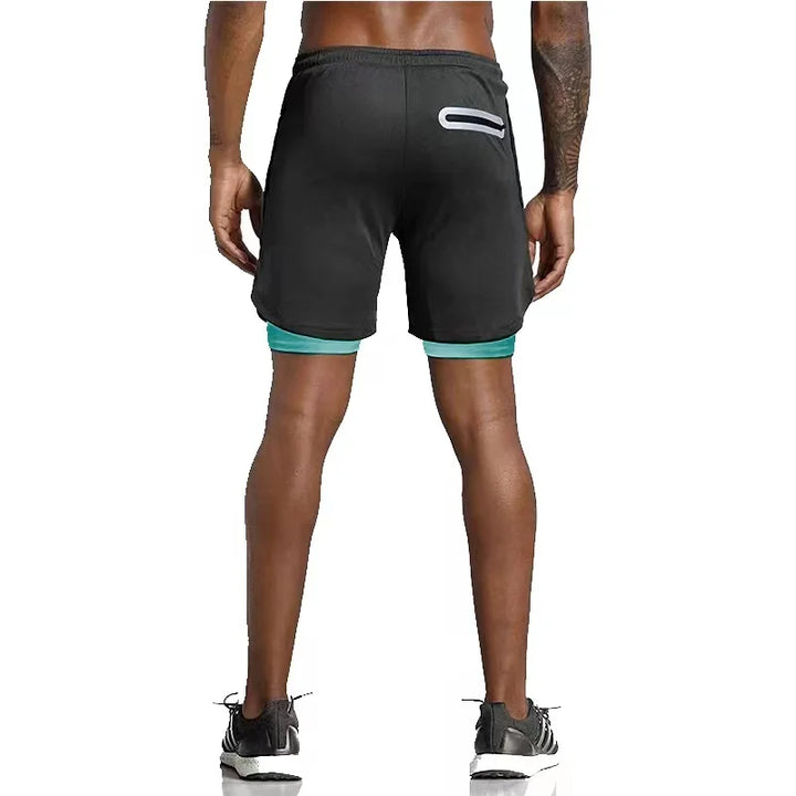 Herren Laufshorts mit doppeltem Layer – Mailand