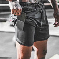 Herren Laufshorts mit doppeltem Layer – Mailand