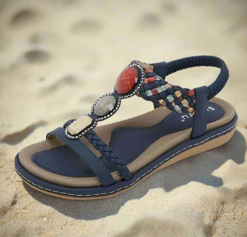 Stilvolle Flache Damen Sandalen – Claire