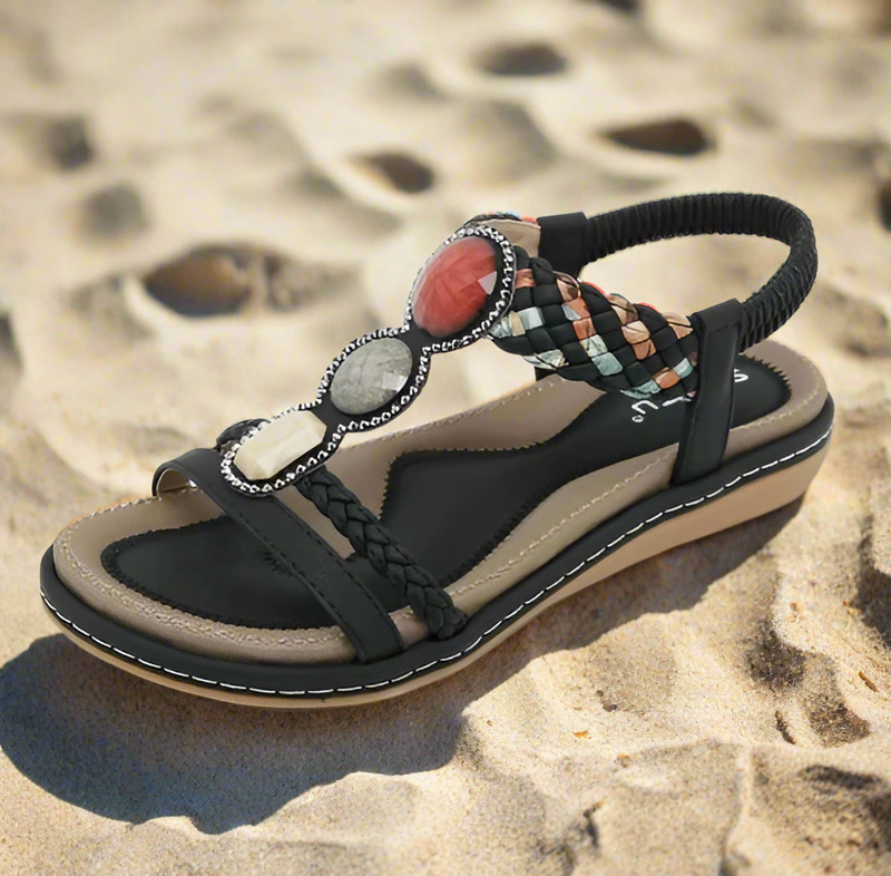 Stilvolle Flache Damen Sandalen – Claire