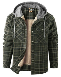 Herren Outdoorjacke kariert mit Isolierung & wasserabweisender Beschichtung – Ragnar