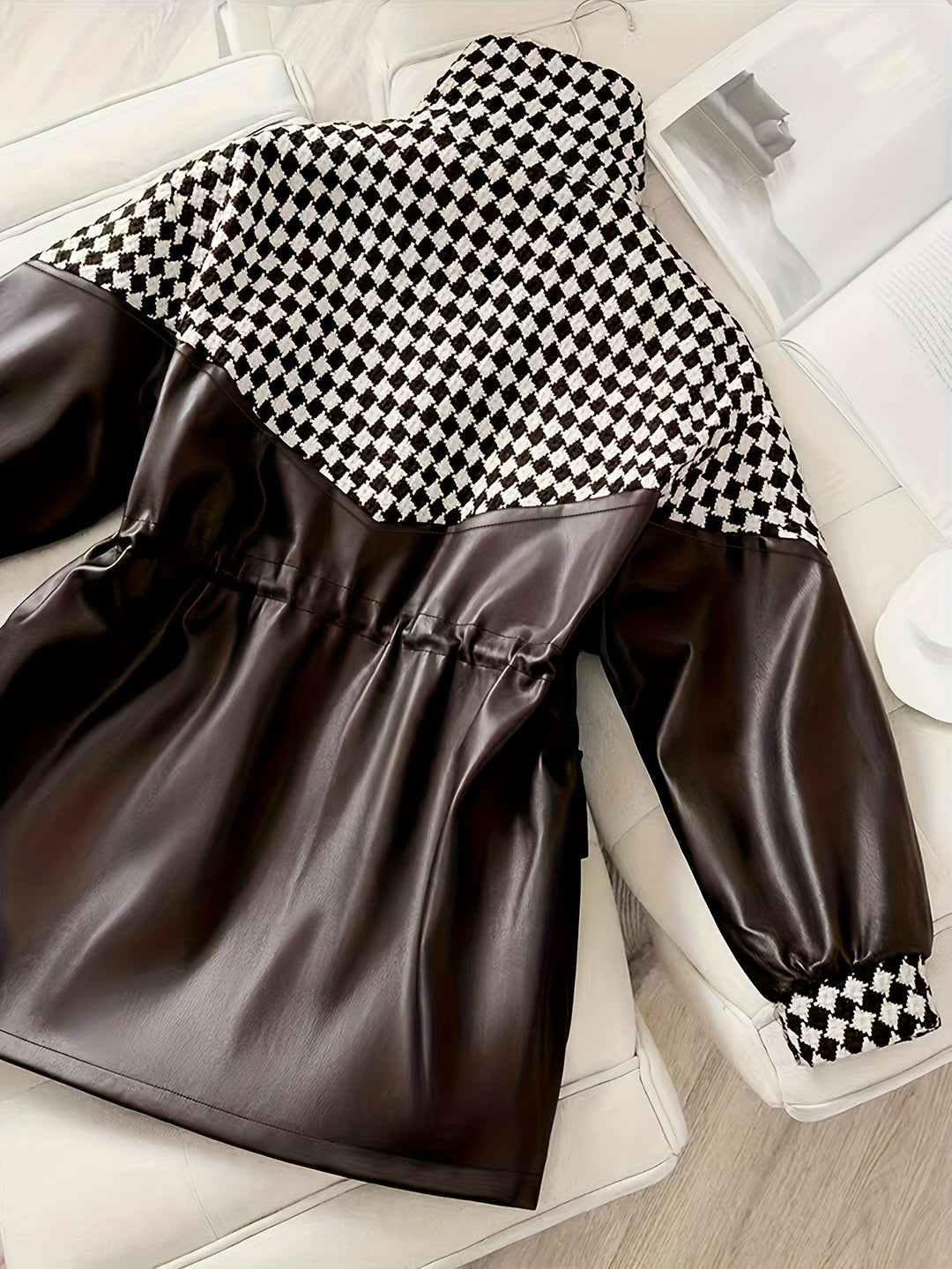 Damen Plüschjacke für Herbst & Winter – Maribel