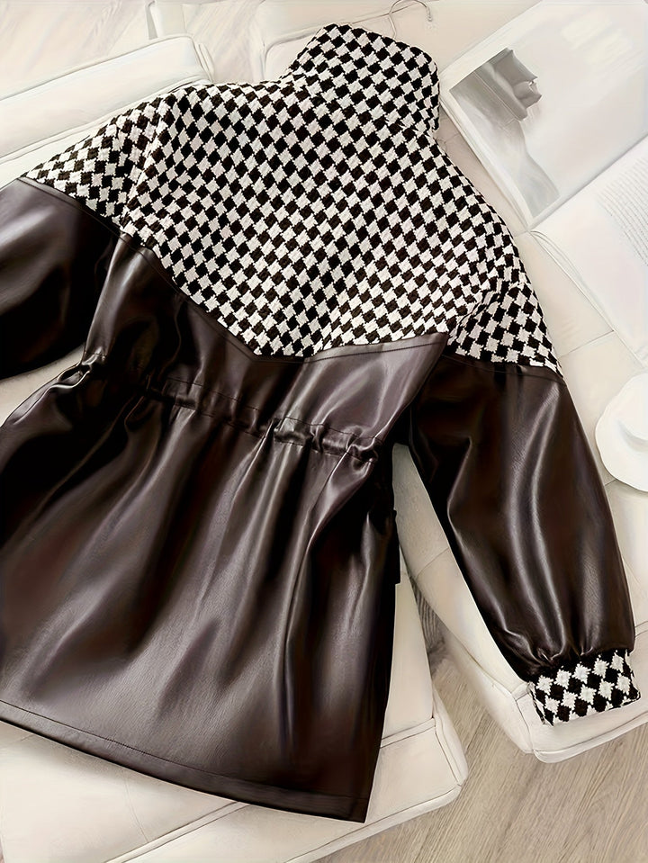 Damen Plüschjacke für Herbst & Winter – Maribel