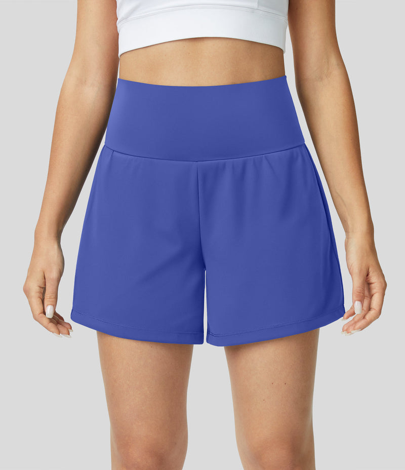 Atmungsaktiv & Schnell trocknend High-Waist Fitnessshorts Damen – Mirabella