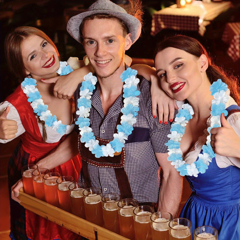 24 Stück Oktoberfest Deko-Ketten – BavariaBlüten Oktoberfest 2025