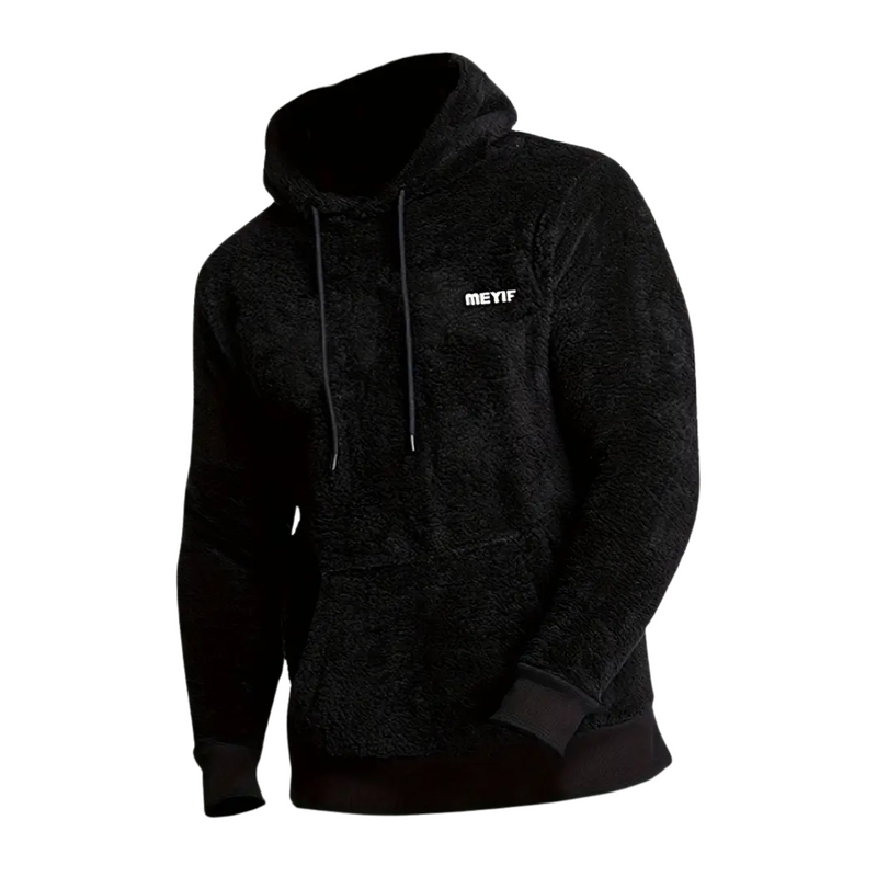 Herren Hoodie gefüttert mit Plüsch & Kapuze – Emil