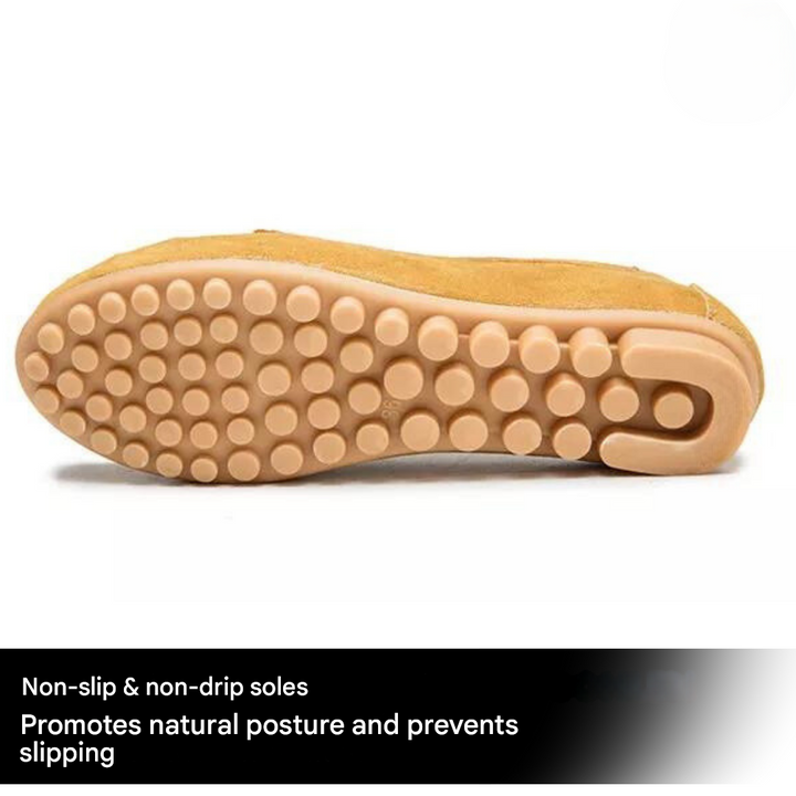 Damen Herbst-Mokassins mit Barfußgefühl – Sofia in herbstlichen Farben