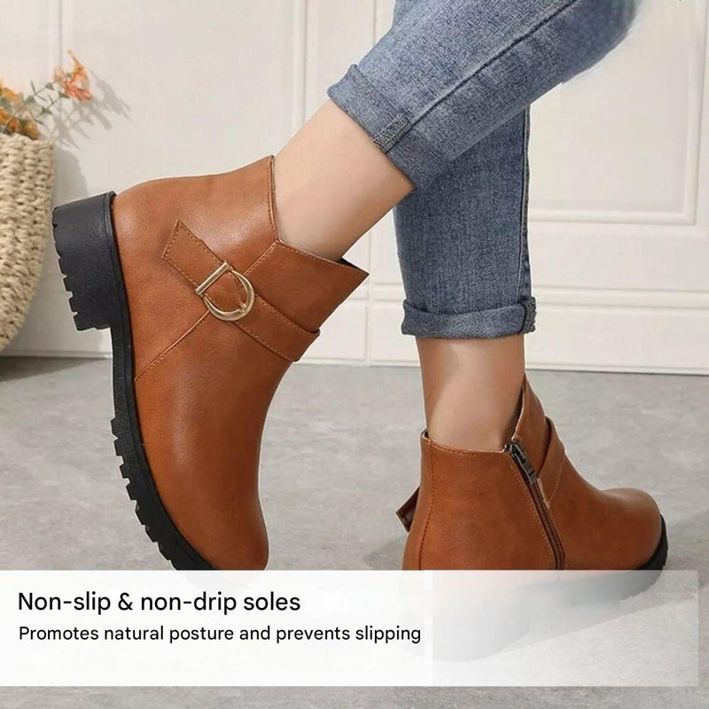 Damen Herbst Stiefeletten mit ergonomischer Sohle – Alessia