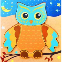 Lernpuzzle aus Holz für Kleinkinder – EntdeckerSet Montessori (1+1 GRATIS)