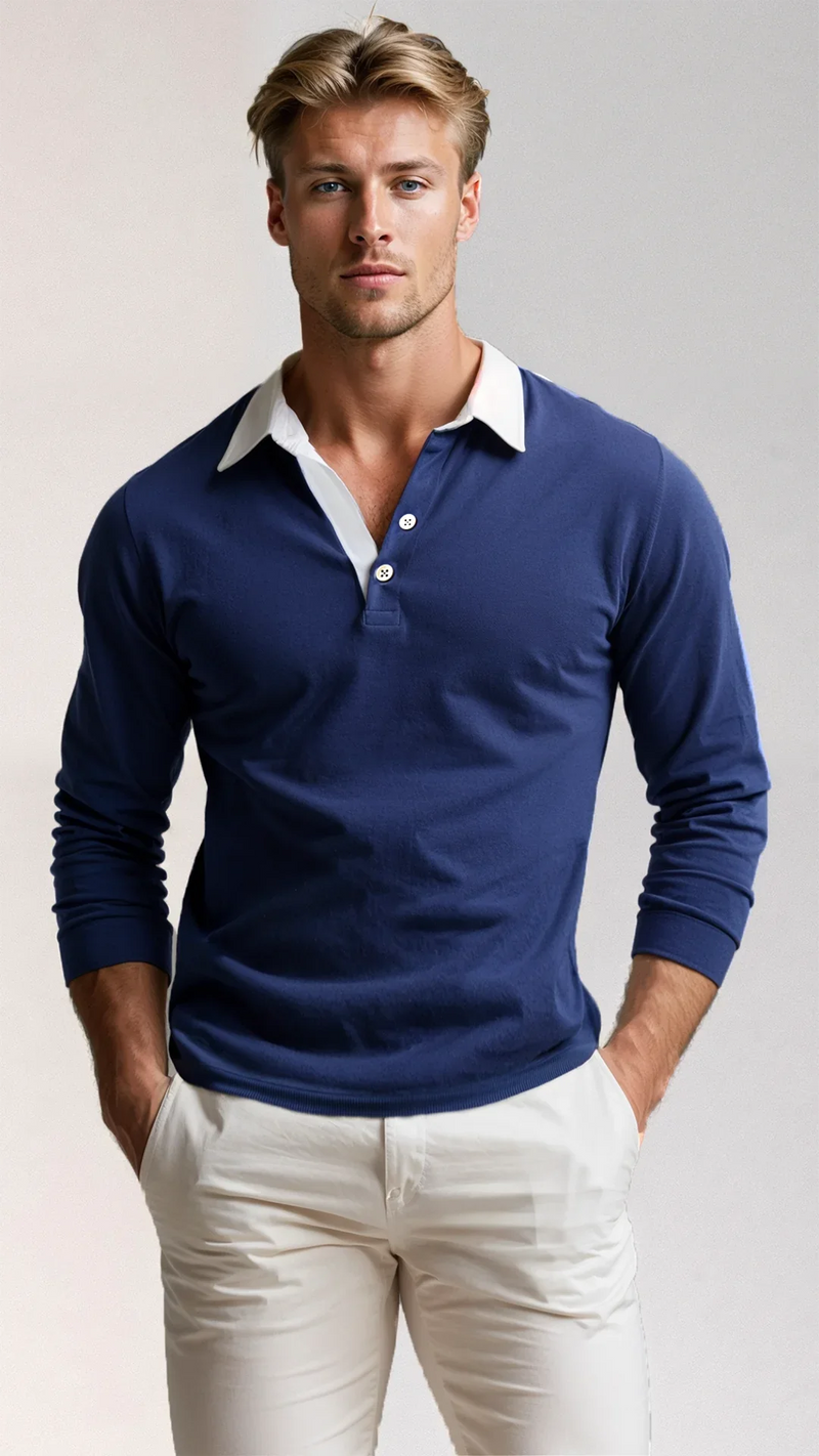 Herren Polo Pullover – Lorenzo Herbstedition
