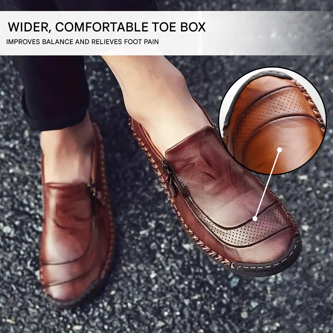 Herrenschuhe mit Reißverschluss – Matteo