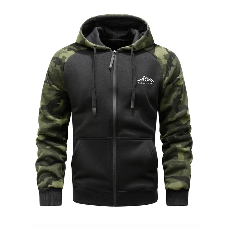 Warm und Bequem Herren Camo Fleecejacke – Ethan