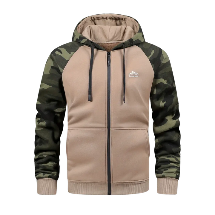 Warm und Bequem Herren Camo Fleecejacke – Ethan