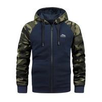 Warm und Bequem Herren Camo Fleecejacke – Ethan